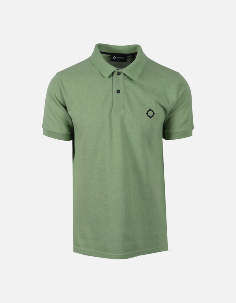 MAS4464 SS Pique Polo Shirt - Sage