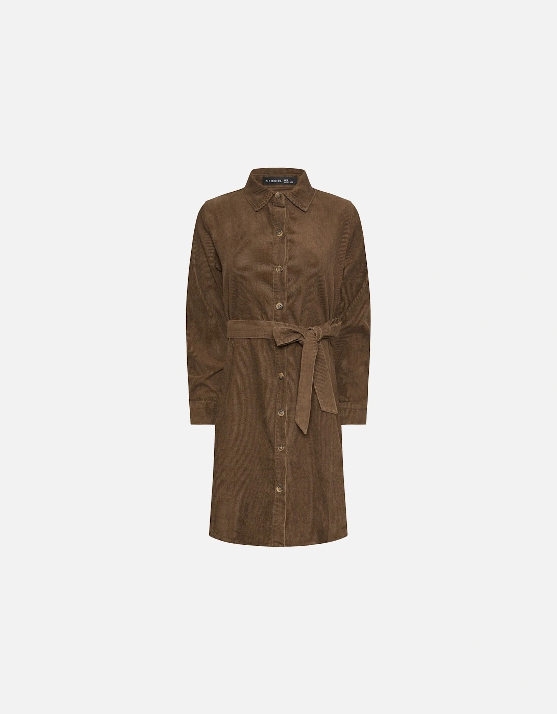 Petite Cord Belted Midi Dress, 2 of 1