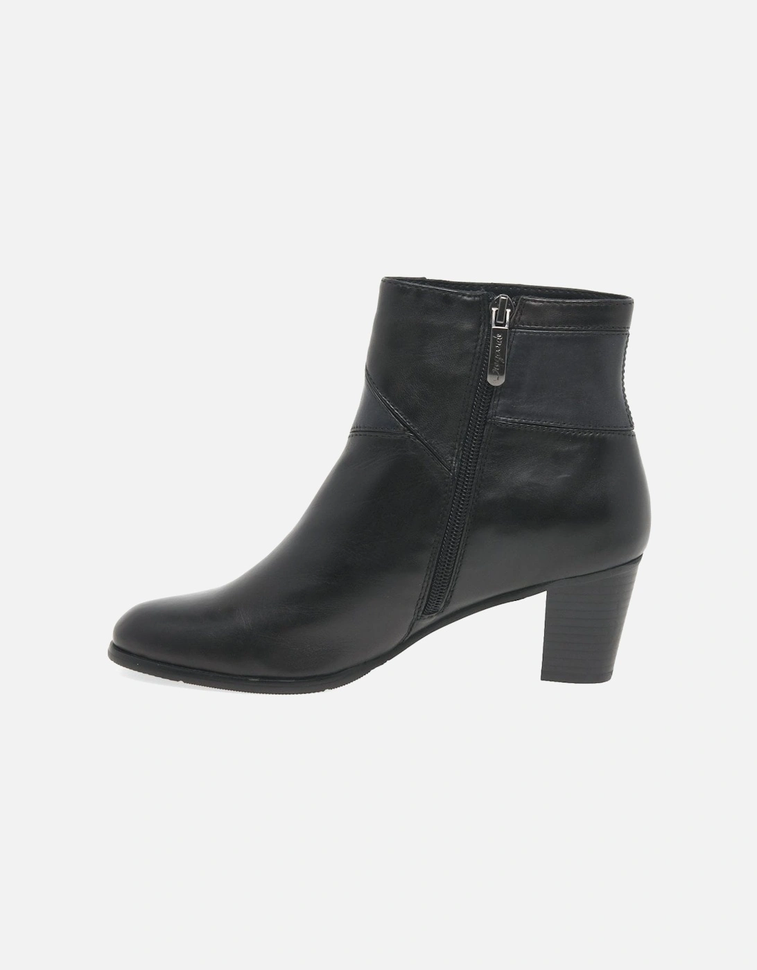 Sonia 16 Womens Glove Leather Patchwork Ankle Boots