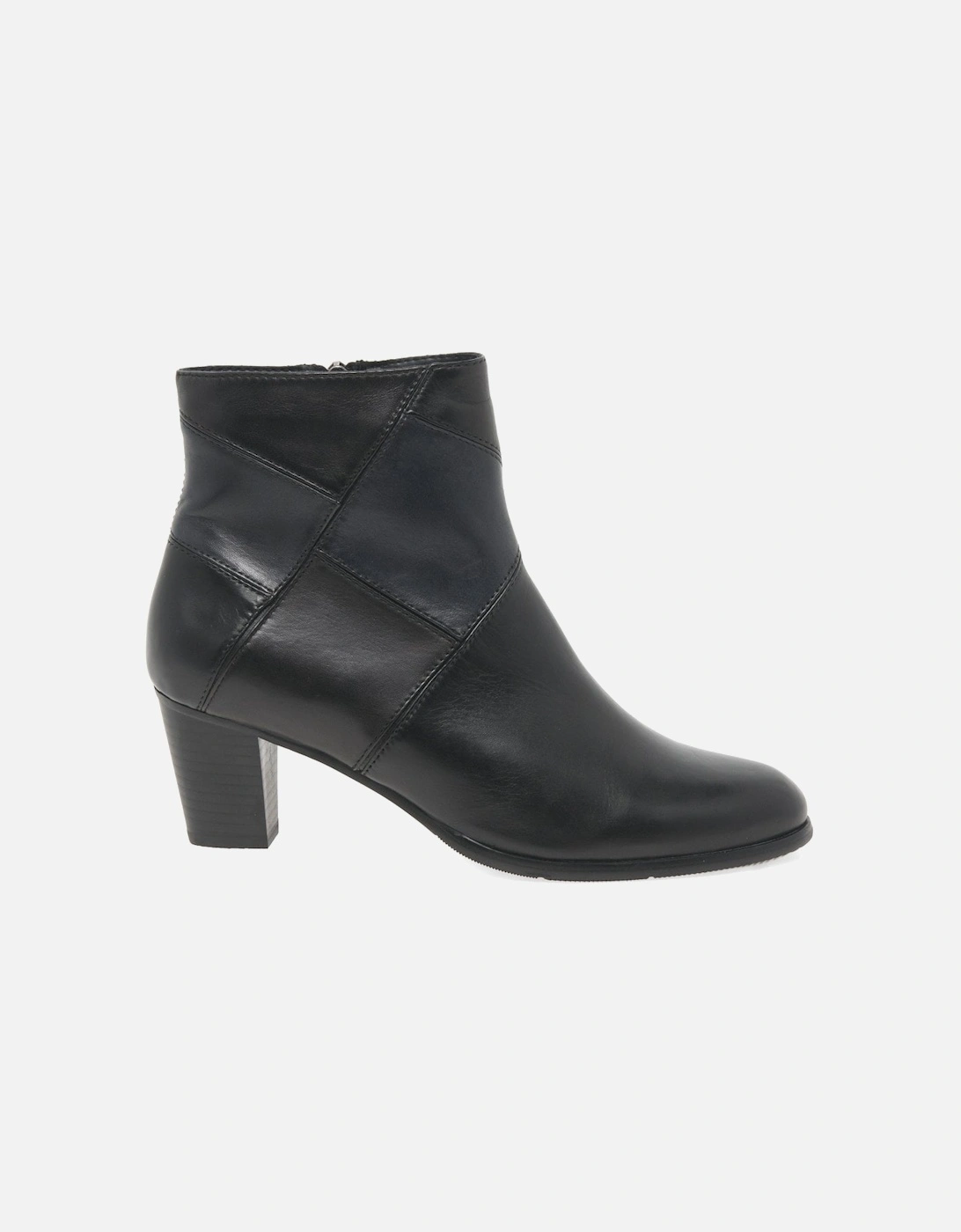 Sonia 16 Womens Glove Leather Patchwork Ankle Boots