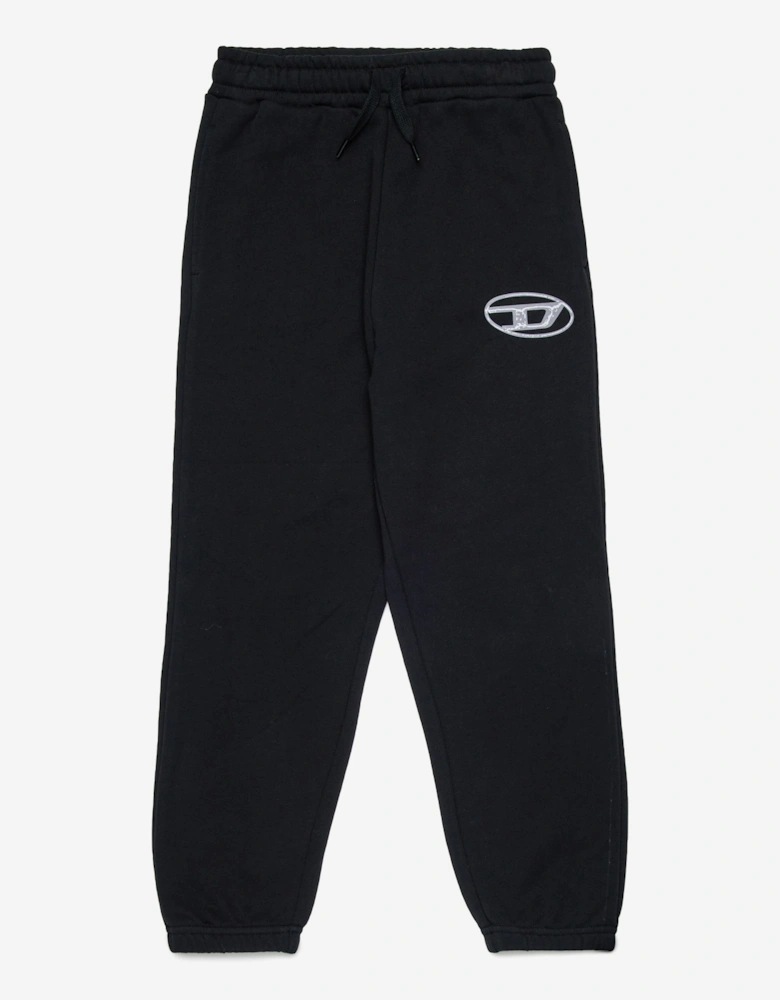 Boys Logo Joggers in Black