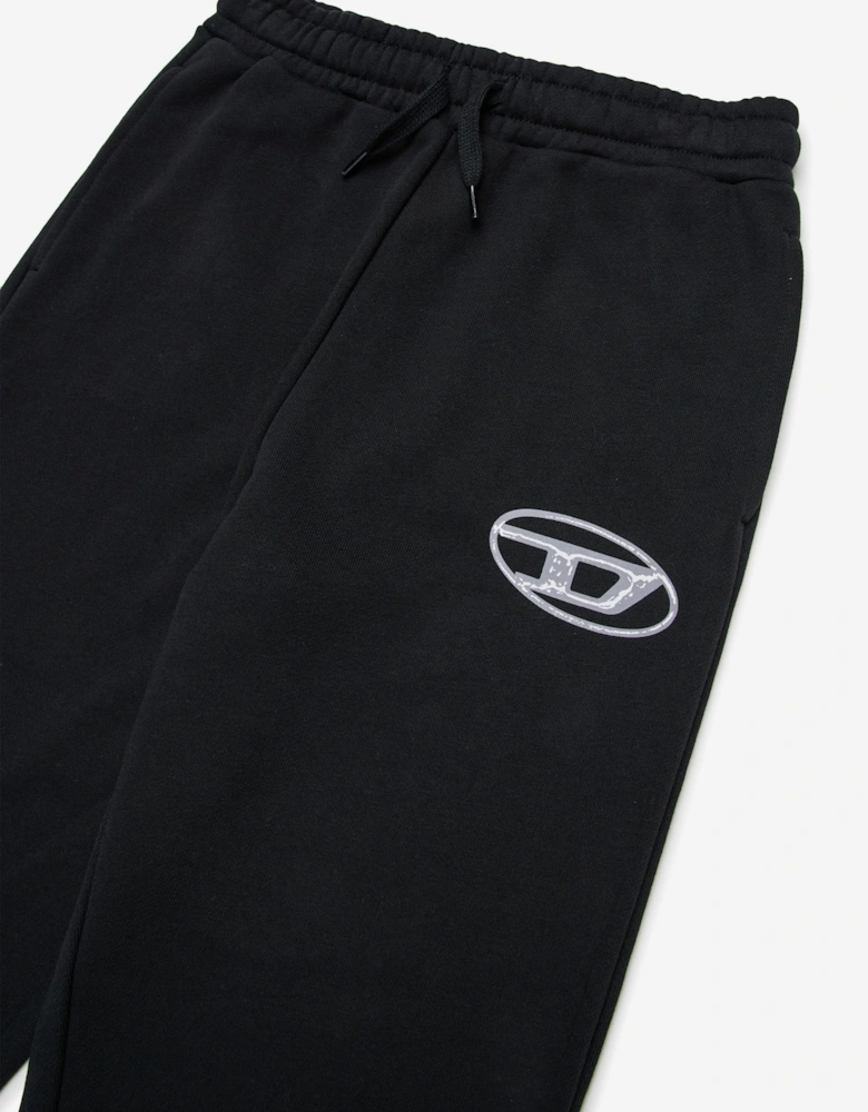 Boys Logo Joggers in Black