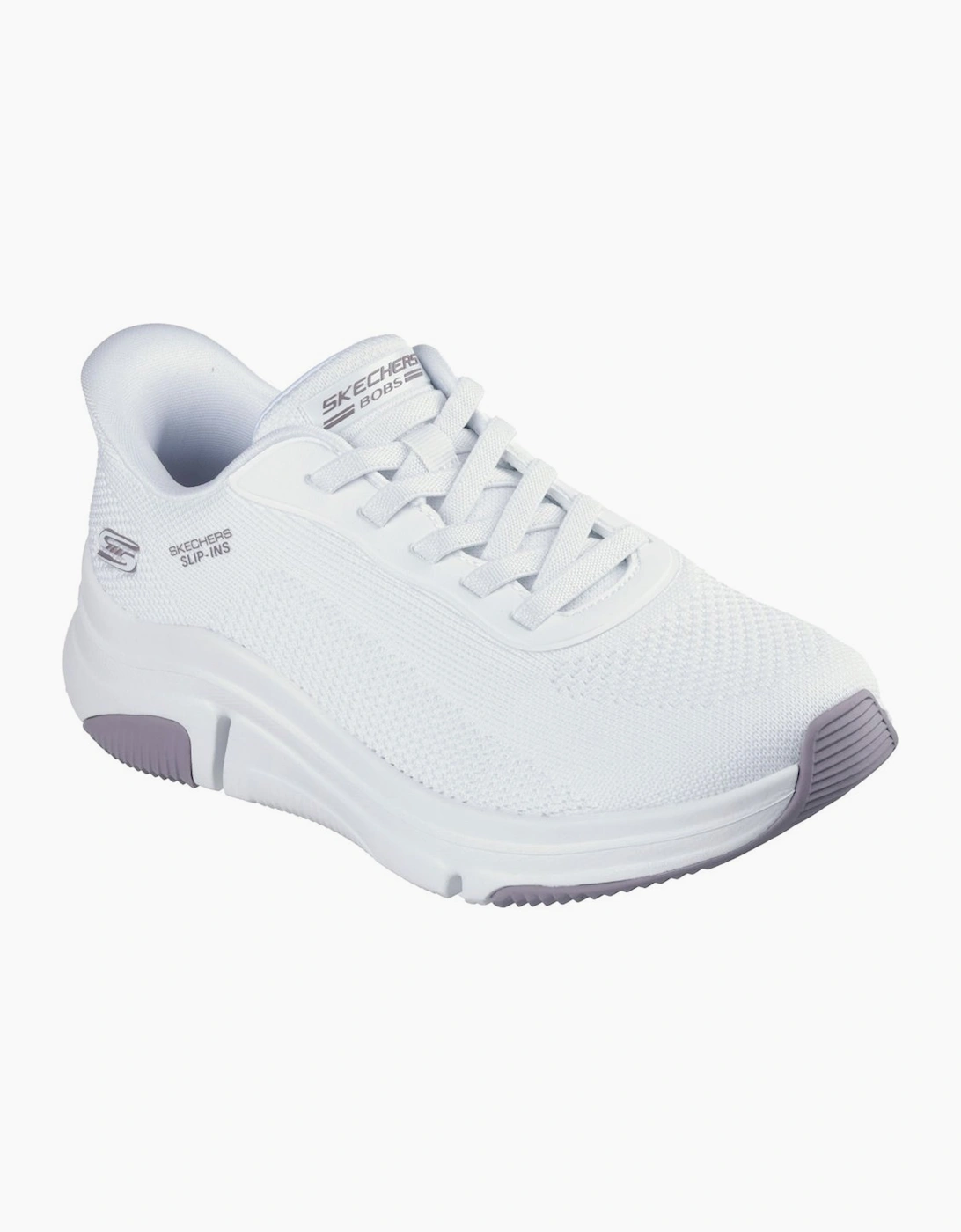 Skechers Women's White Bobs Sparrow Flex Too You - Size: 8