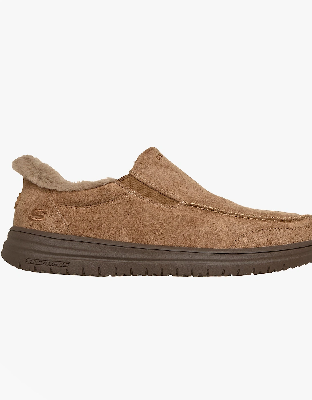 MURETTE - SCOFIELD Mens Slip On Trainers Trainers Tan, 2 of 1