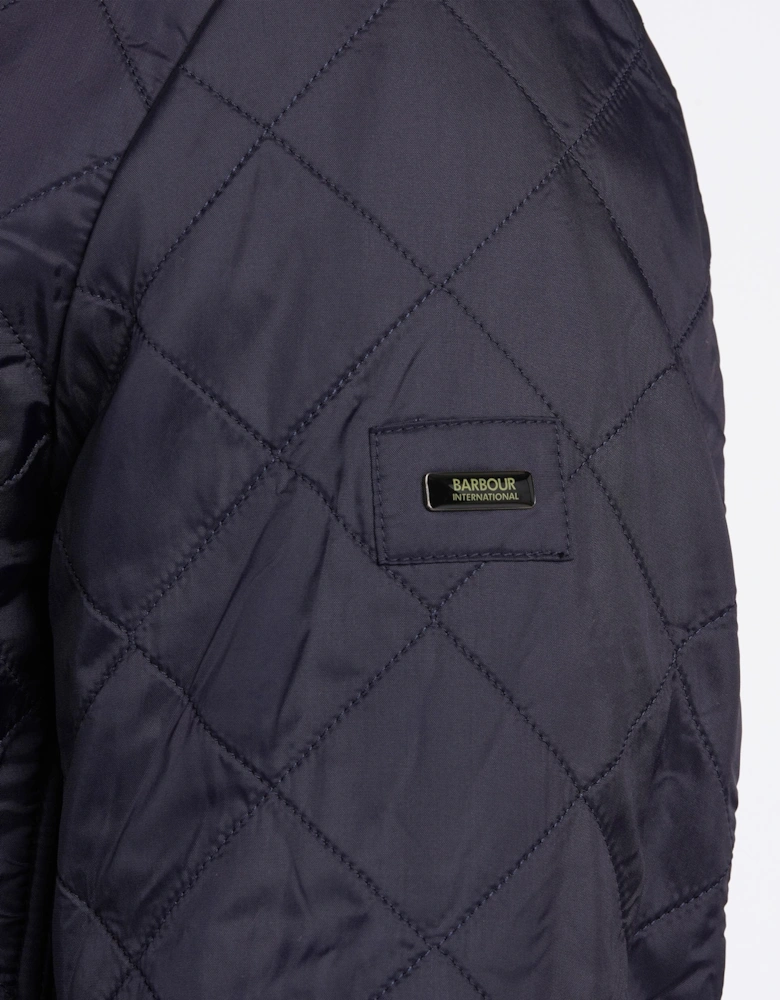 Ariel Mens Polarquilt Jacket - Navy