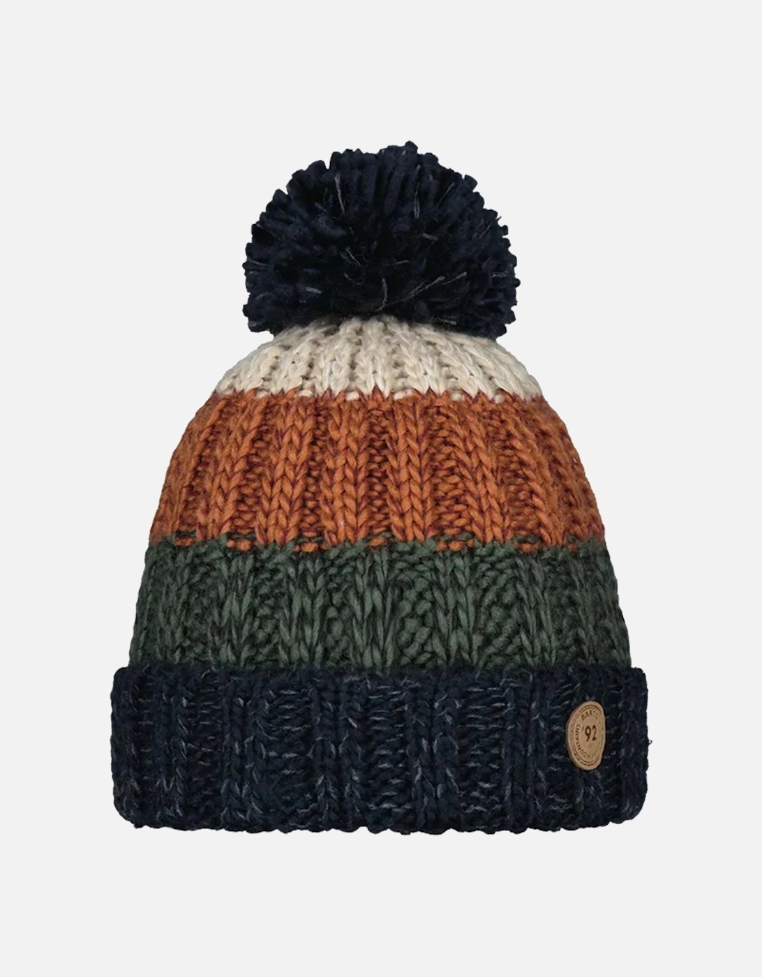 Kids Wilhelm Chunky Cable Knit Bobble Hat, 2 of 1