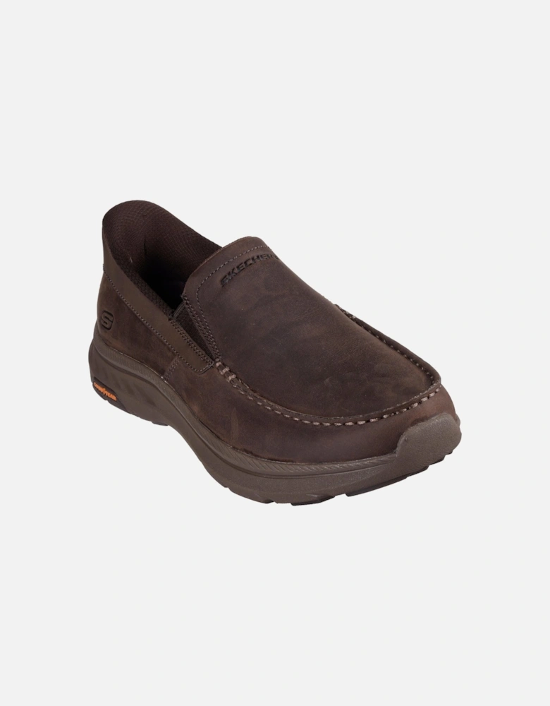 Mens Pollard - Osgood Learther Slip-ins Shoes - Cocoa Leather