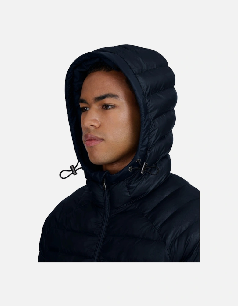 Ragland Hooded Micro Puffer Navy