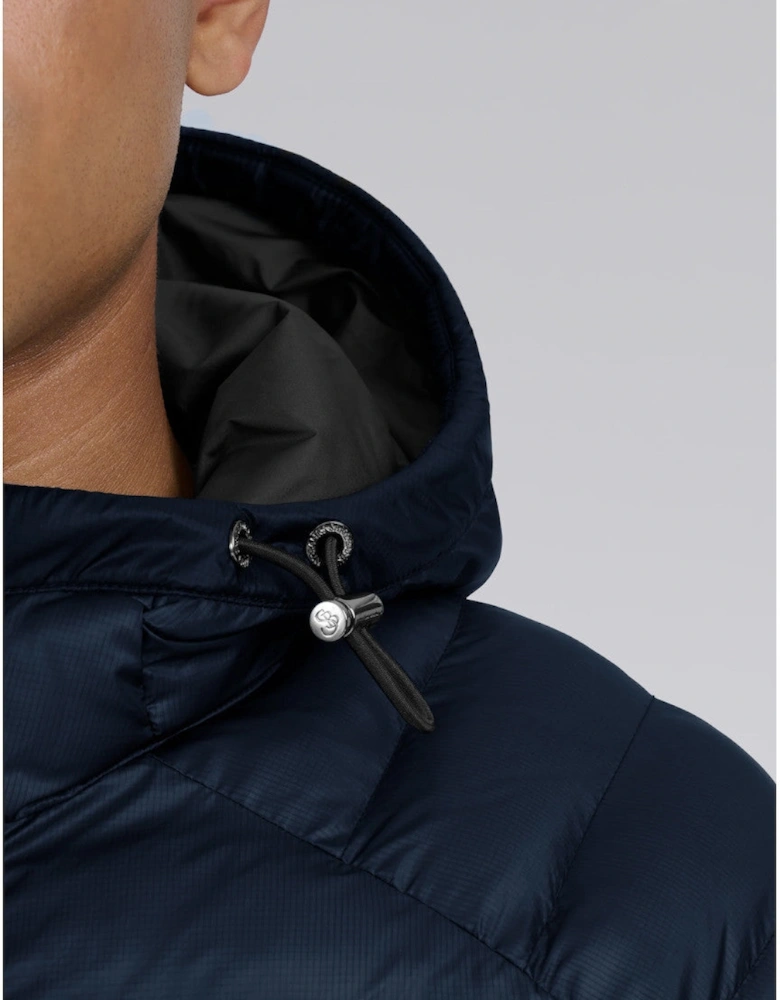 Ragland Hooded Micro Puffer Navy