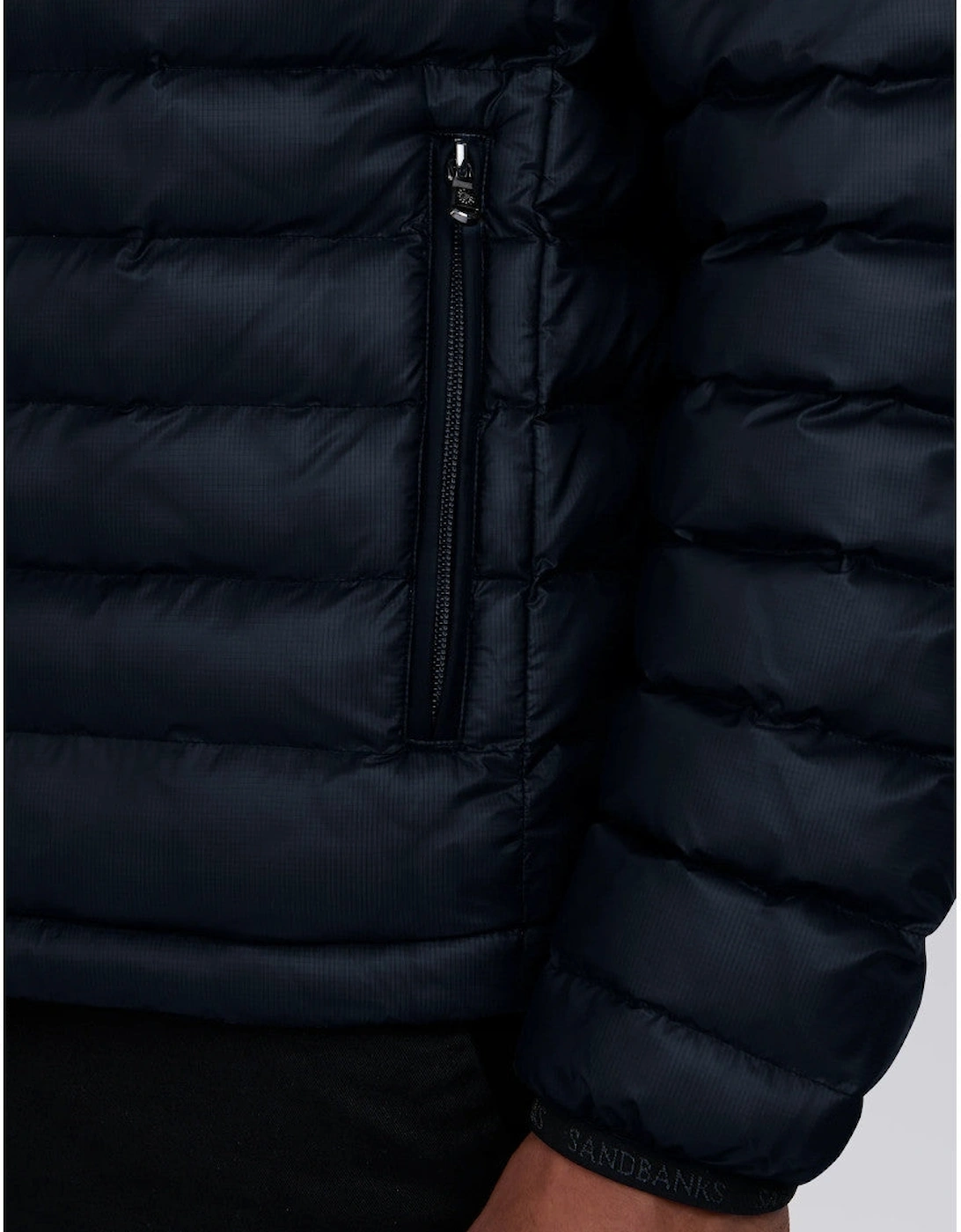 Ragland Hooded Micro Puffer Navy