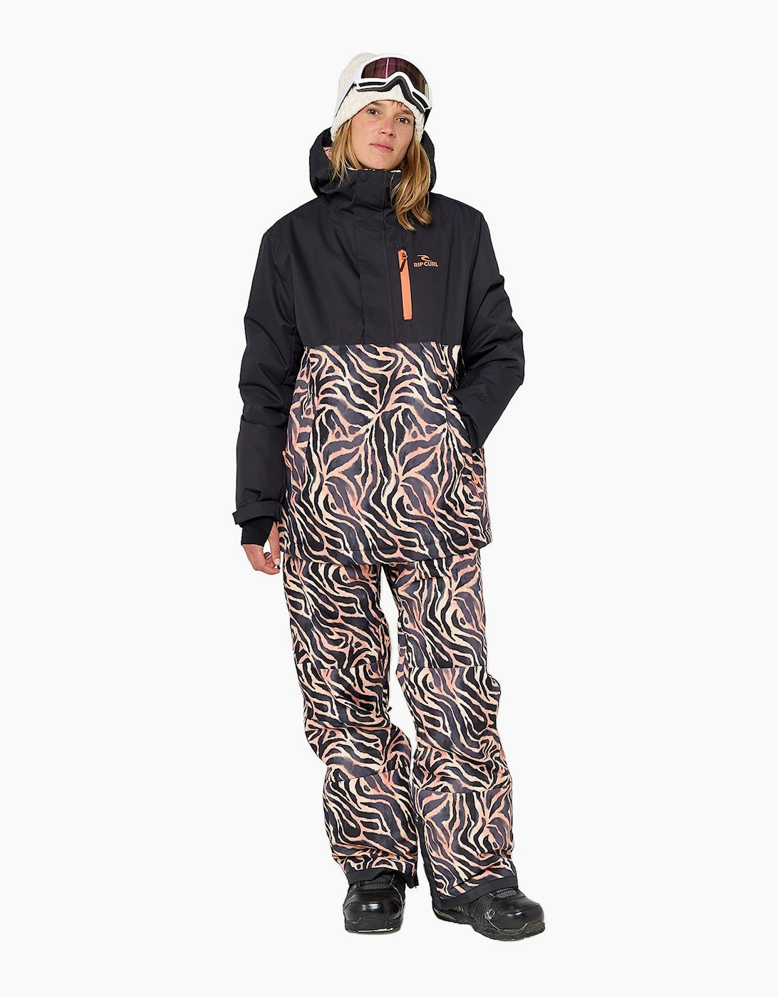 Ripcurl Women's Rip Curl Womens Anorak Anti Series Ski Jacket - Black - Size: S