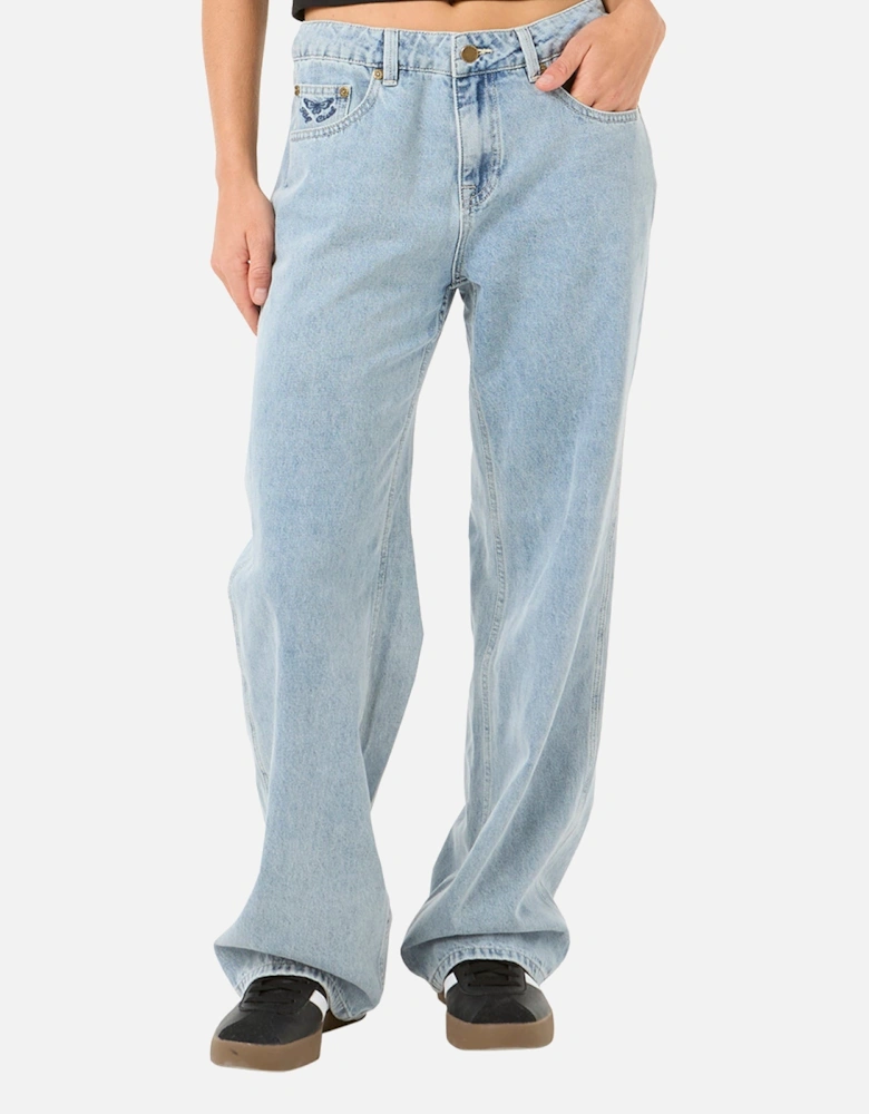 Rip Curl Womens Aggie Relaxed Jeans