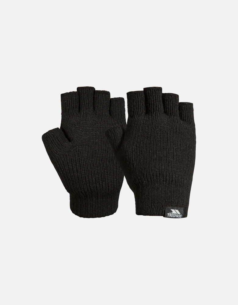 Adults Dita Fingerless Thinsulate Gloves - Black
