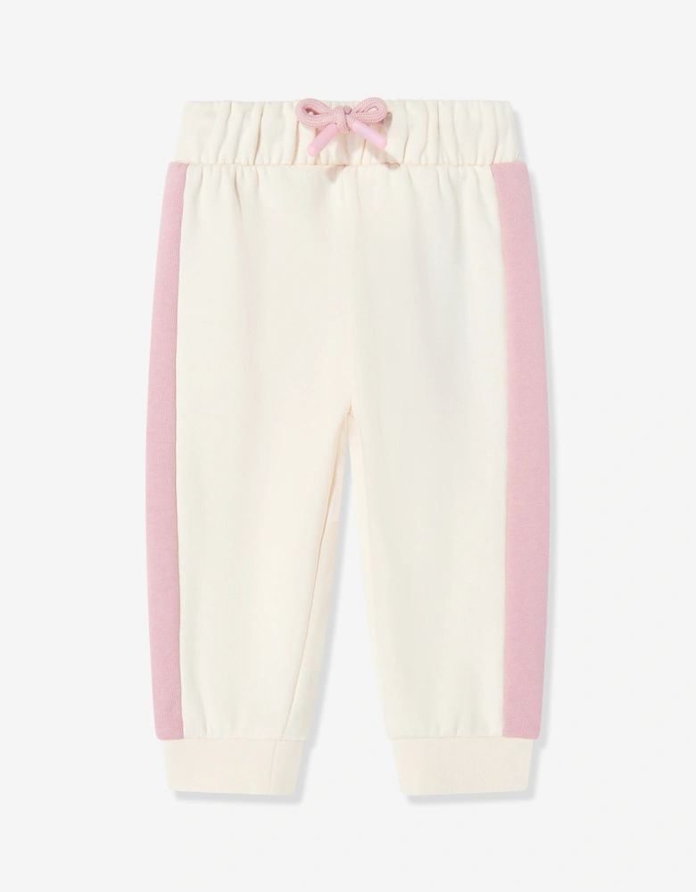 Baby Girls Logo Tracksuit in White