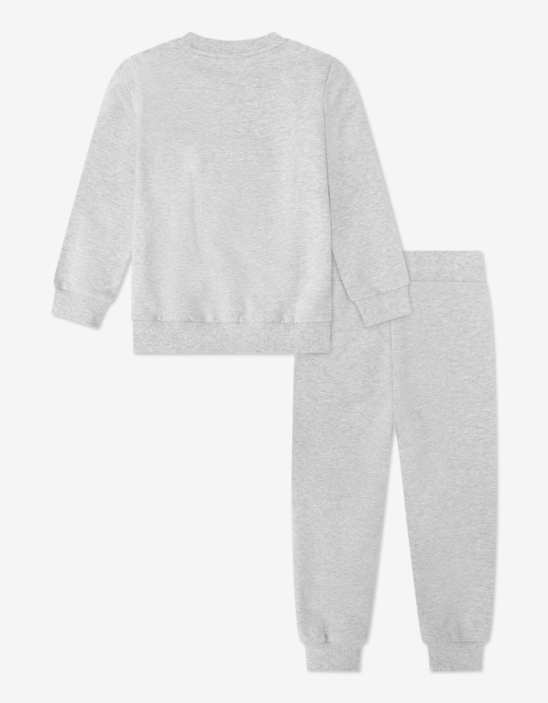 Kids Logo Tracksuit in Grey