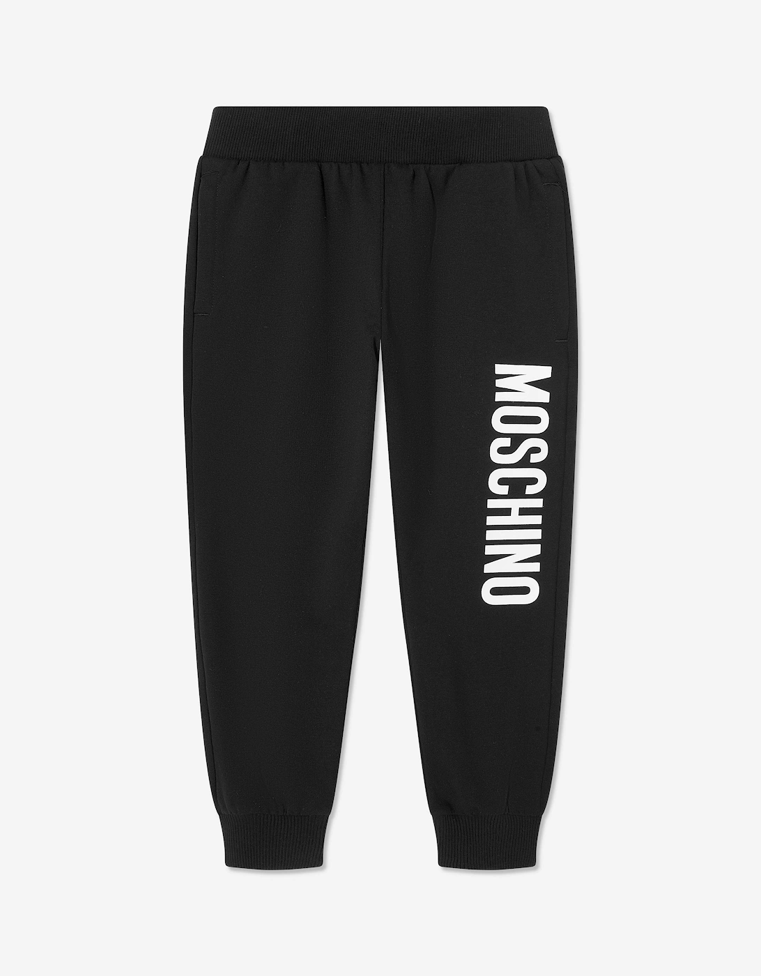 Moschino Kids Logo Joggers in Black - Size: 4 years