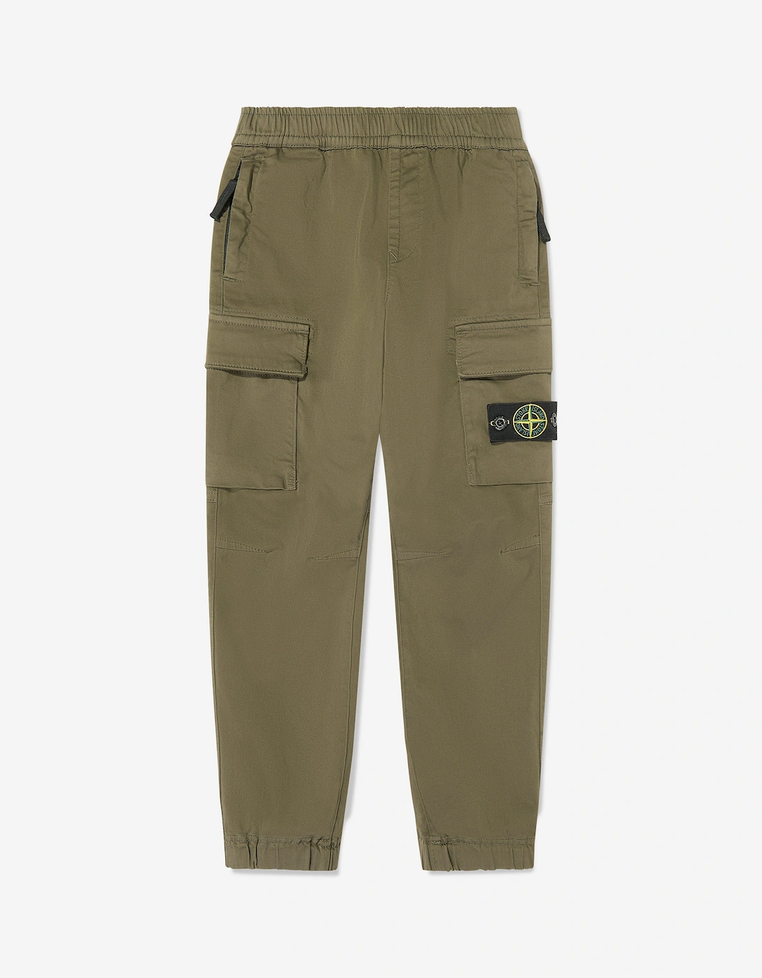 Boys Cargo Trousers in Green, 5 of 4
