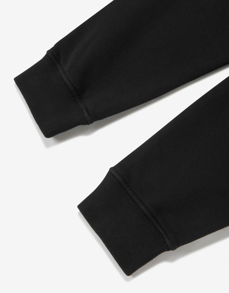 Boys Pocket Logo Joggers in Black