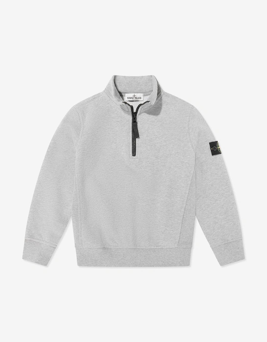 Boys Half Zip Sweatshirt in Grey, 5 of 4