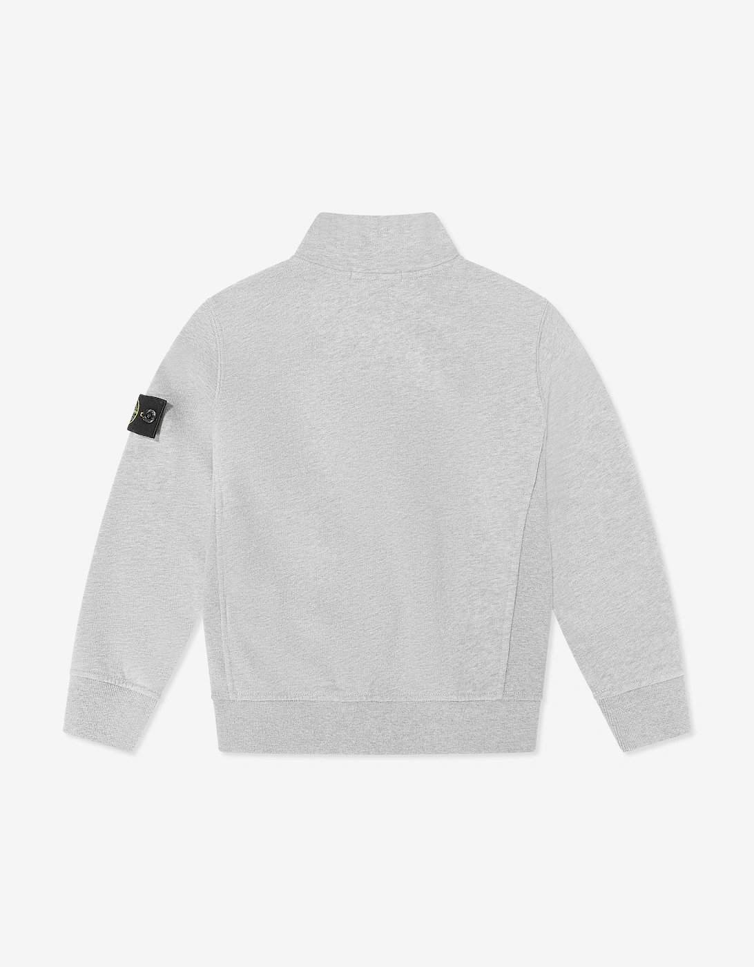 Boys Half Zip Sweatshirt in Grey