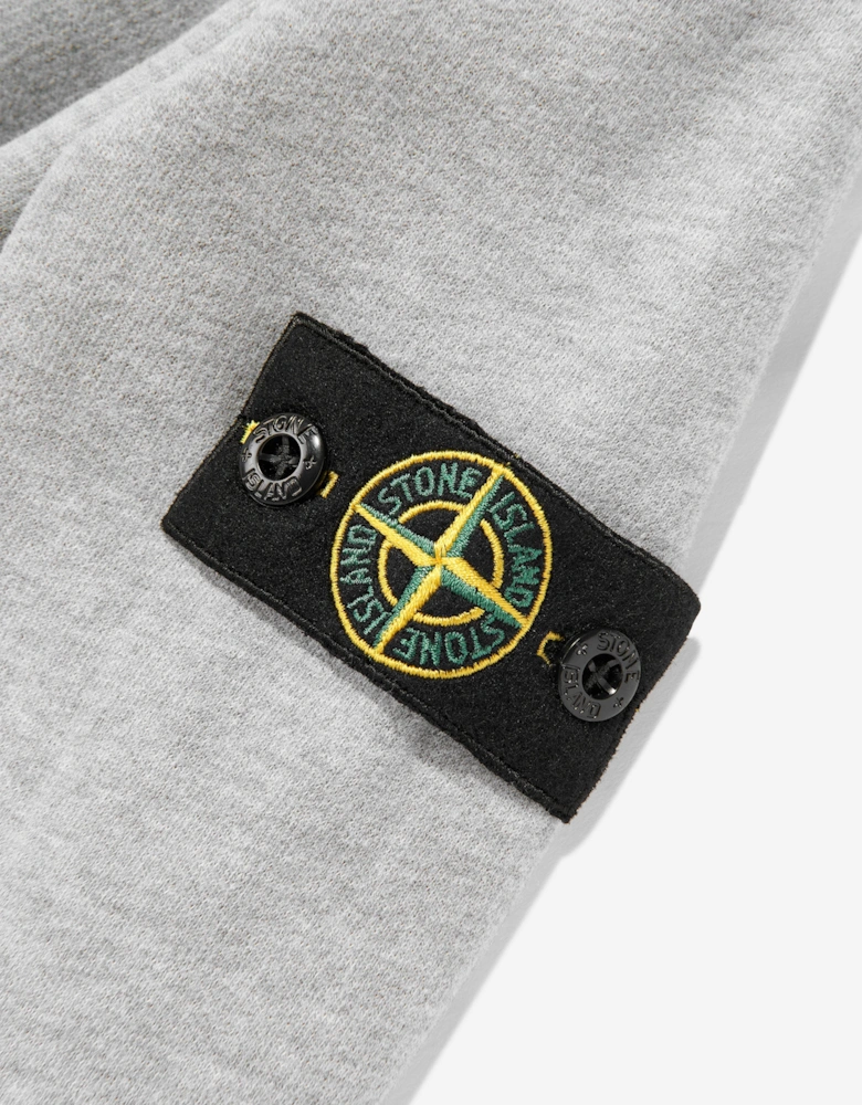 Boys Half Zip Sweatshirt in Grey