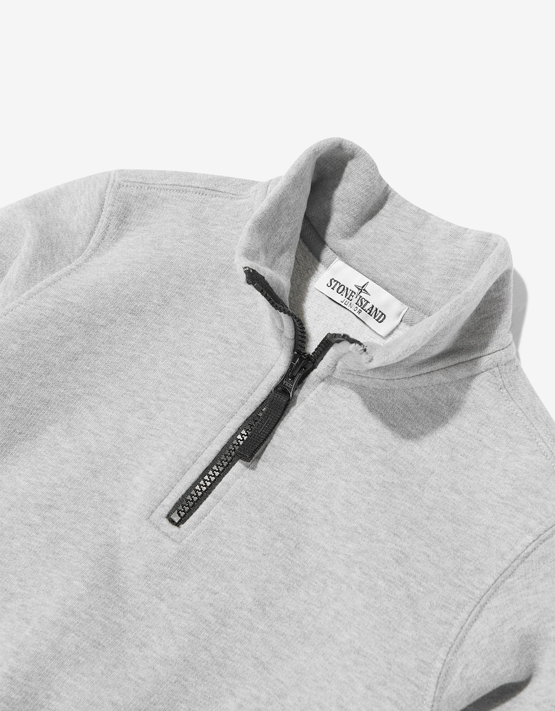 Boys Half Zip Sweatshirt in Grey