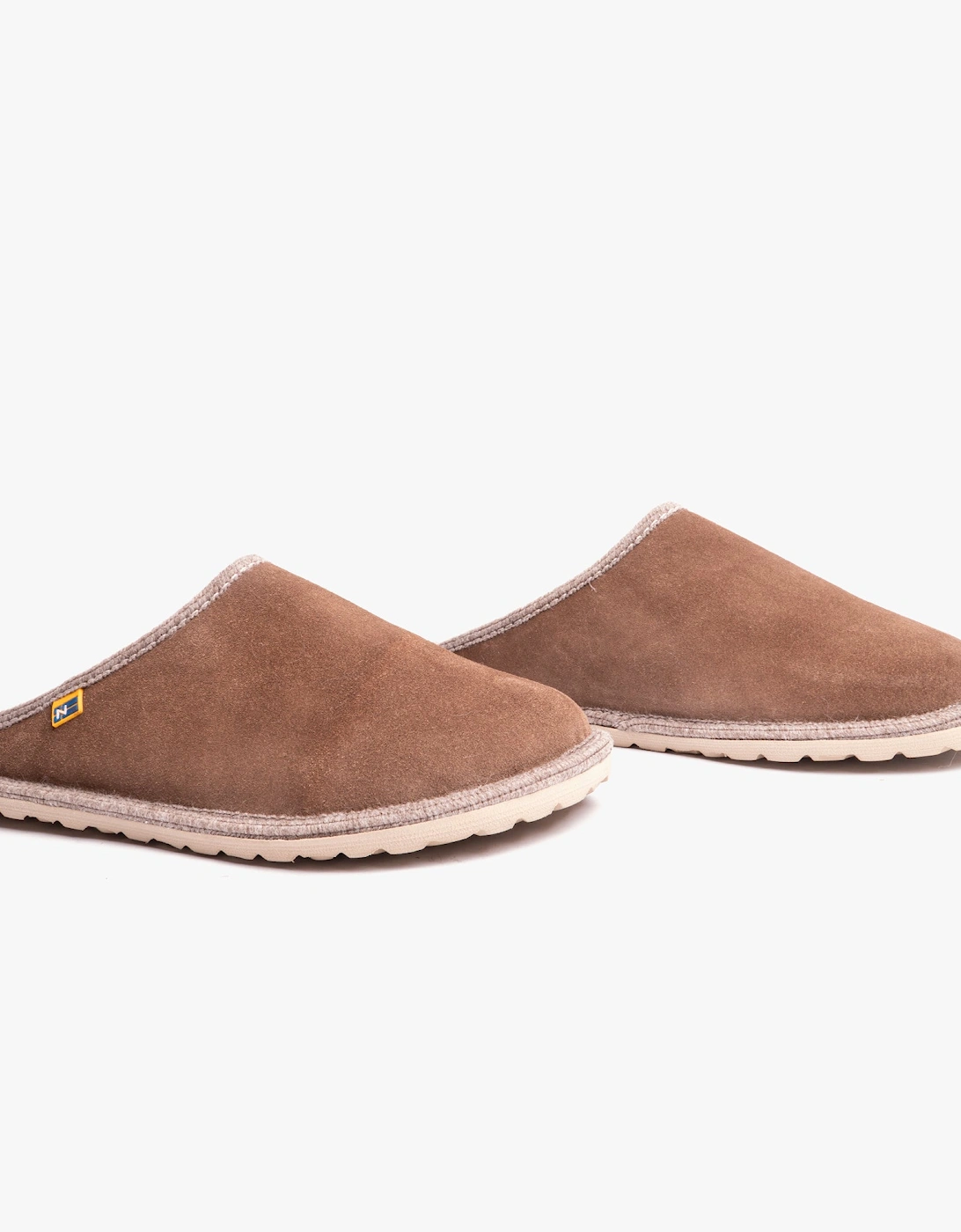 AFELPADO PIEDRA Womens Mule Slippers Brown