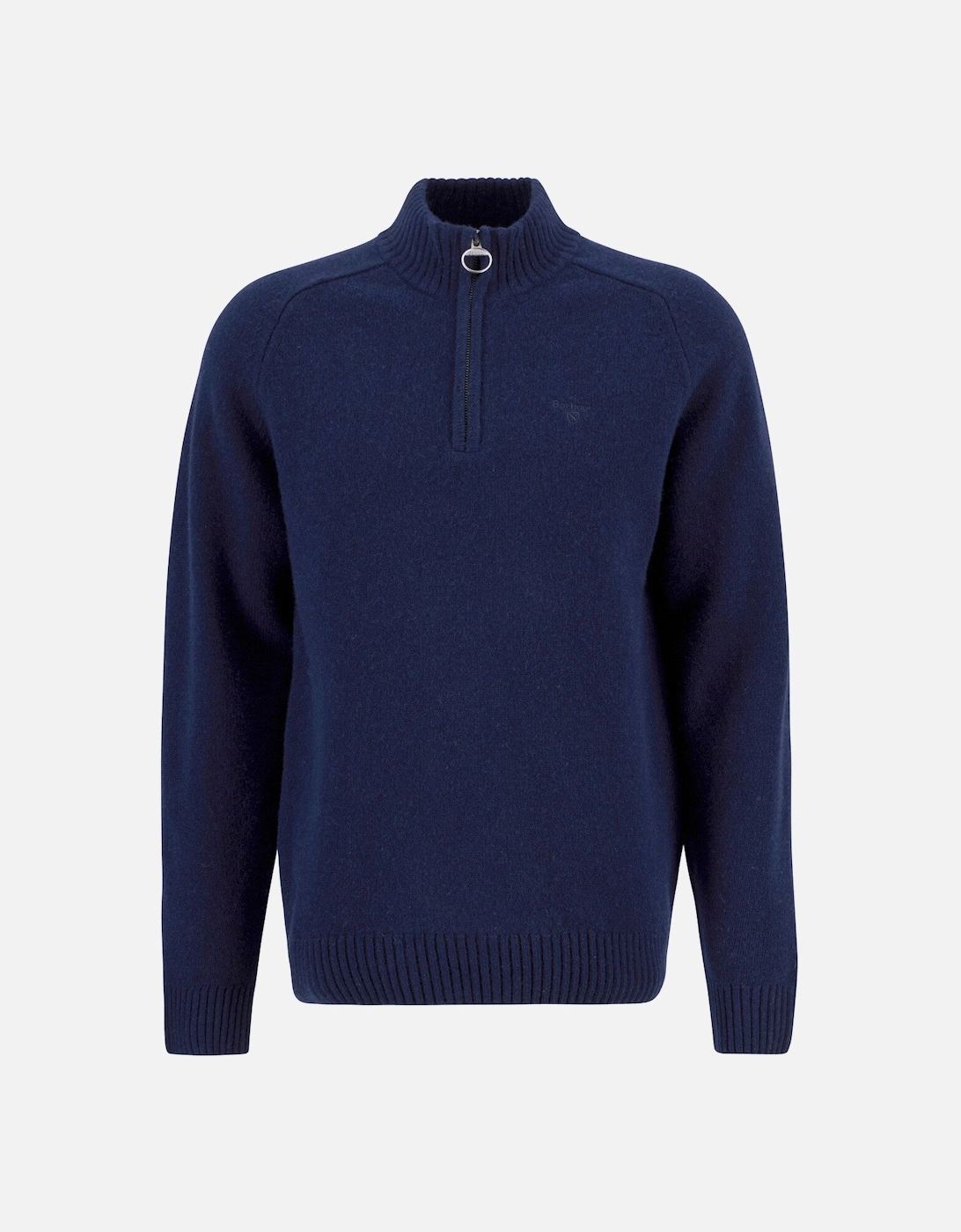 Grangetown Half Zip Knitted Jumper - Navy Blue
