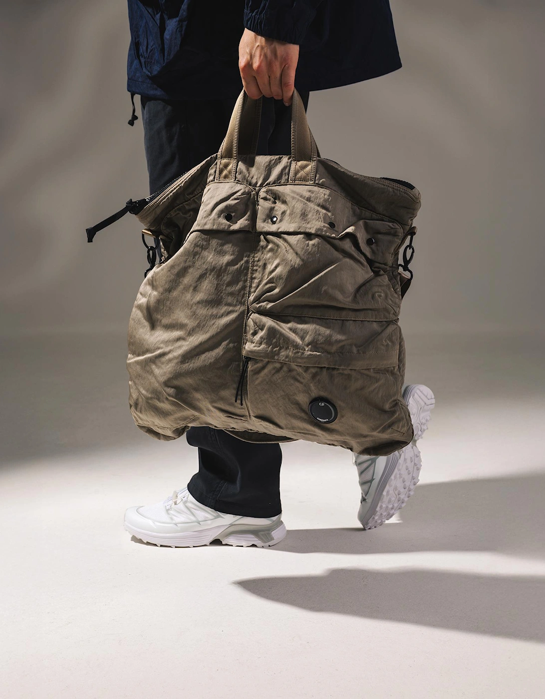 Nylon B Crossbody Rucksack