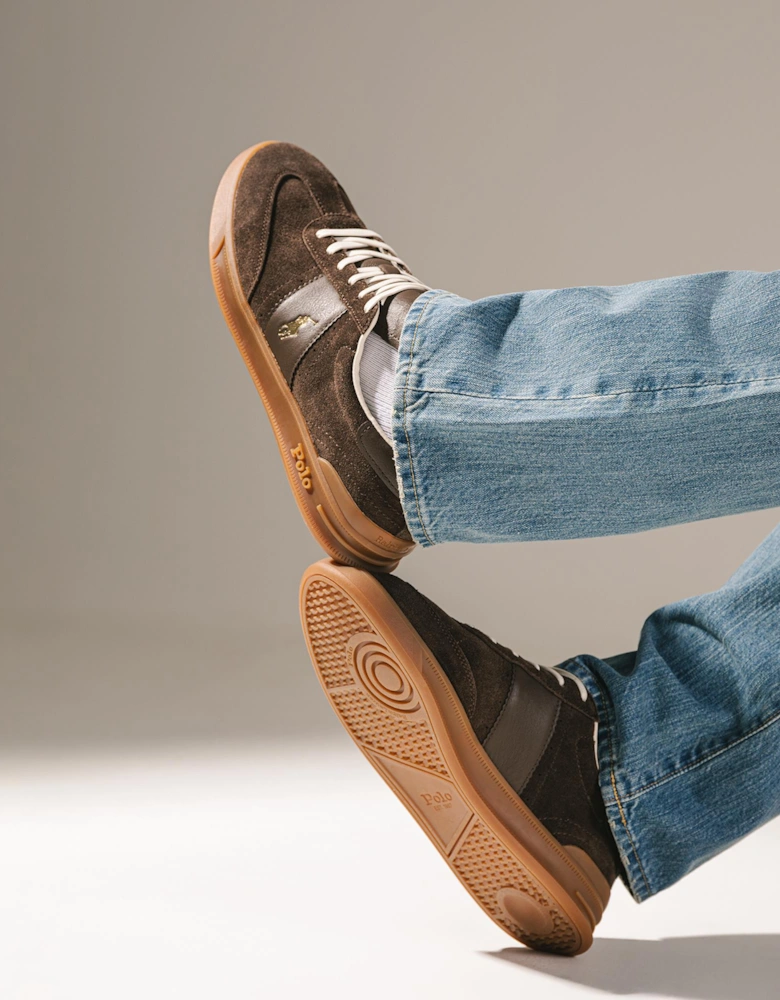 Heritage Aera Leather Suede Trainers