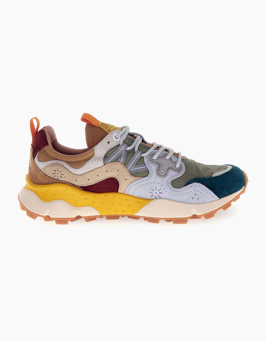 Flower Mountain Men's Tan Yamano 3 Trainers  8 Eu Size 42