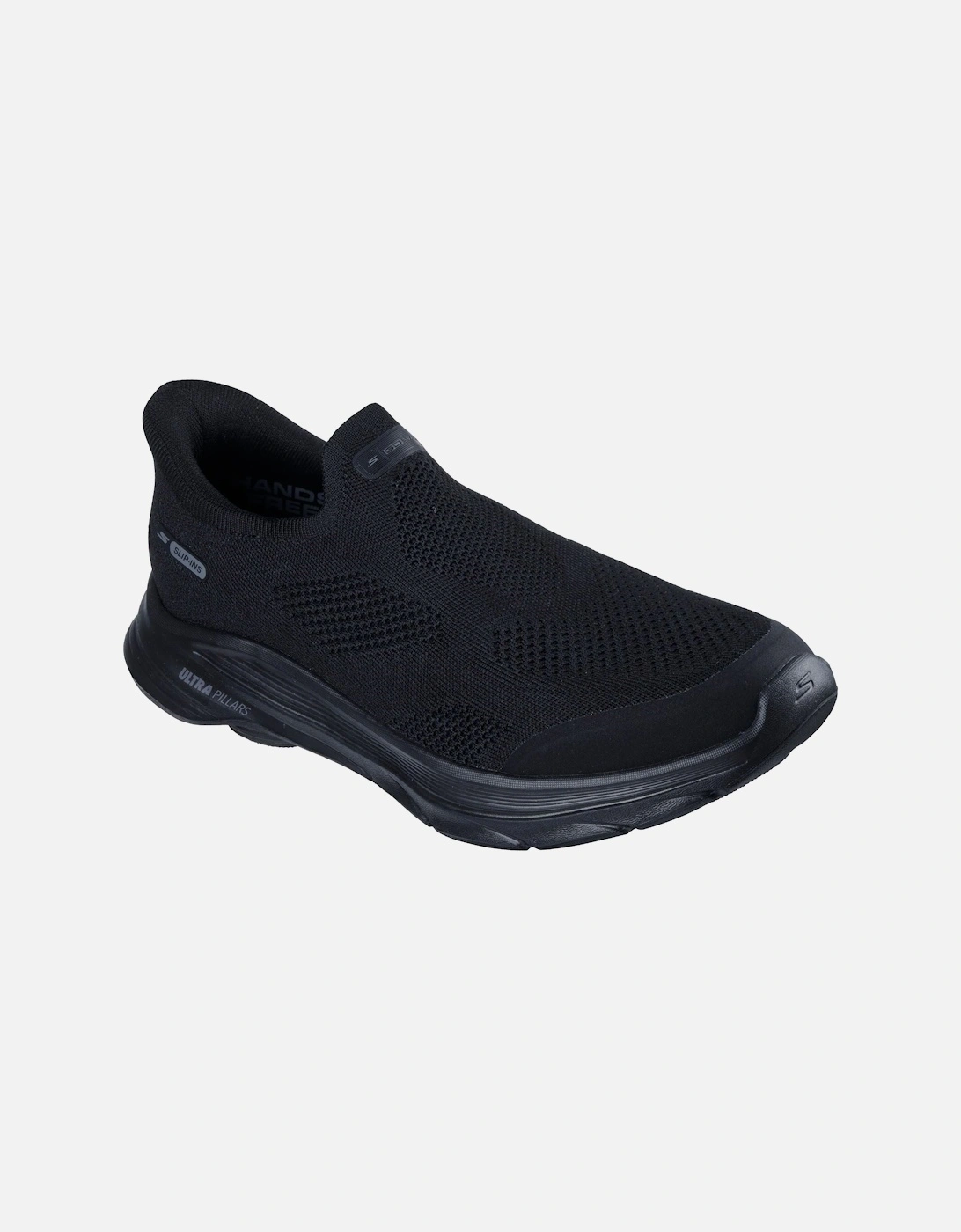 8 Pelayo Textile Men's Black Trainers, 6 of 5