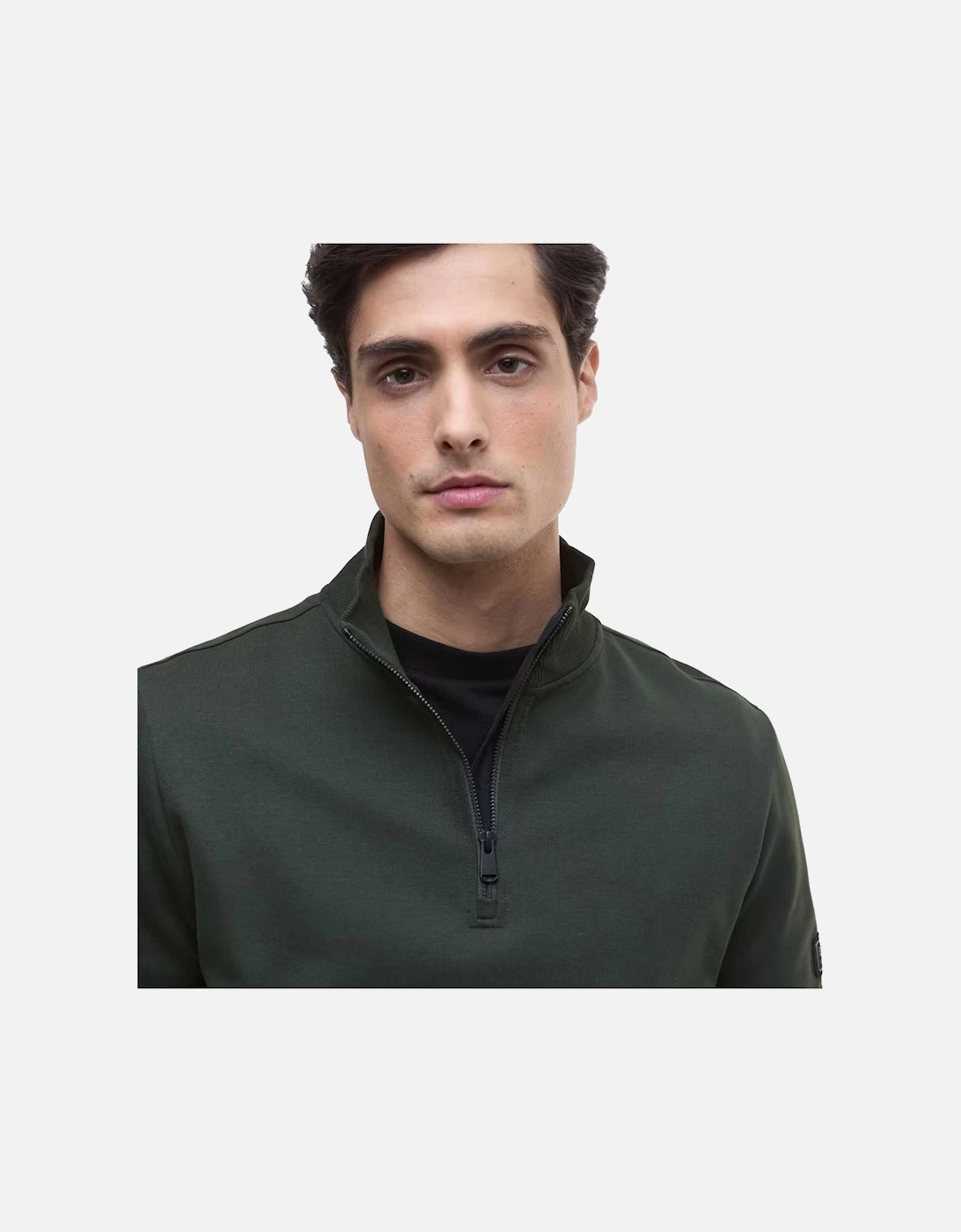 Ilford Interlock Funnel Neck Sweatshirt Sage