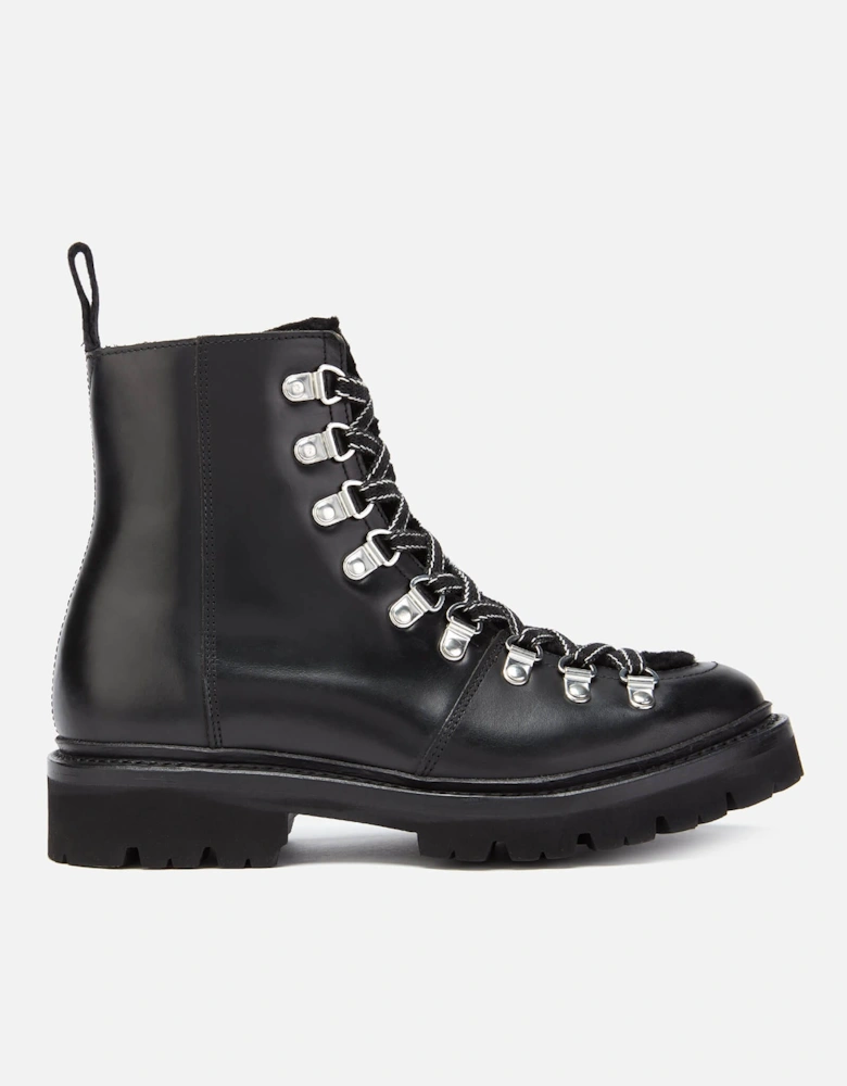 Nanette Leather/Shearling Hiking Style Boots