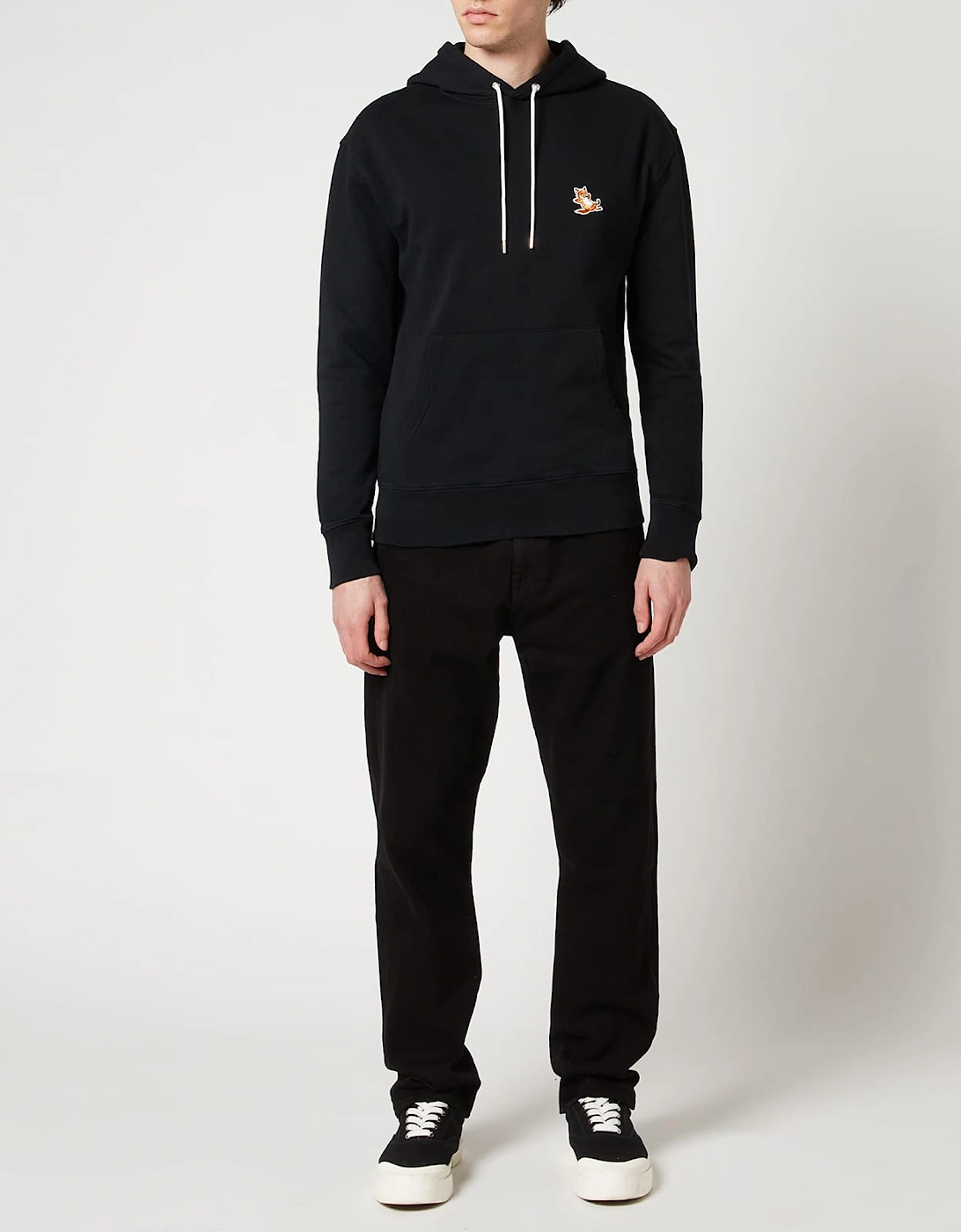 Chillax Fox Patch Hoodie