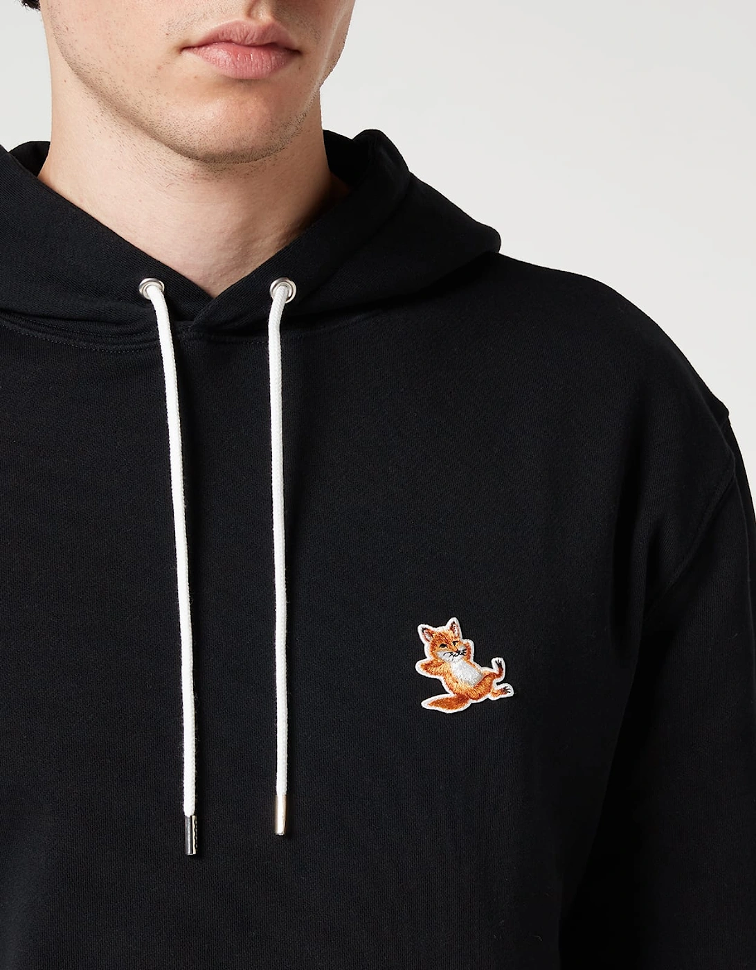 Chillax Fox Patch Hoodie