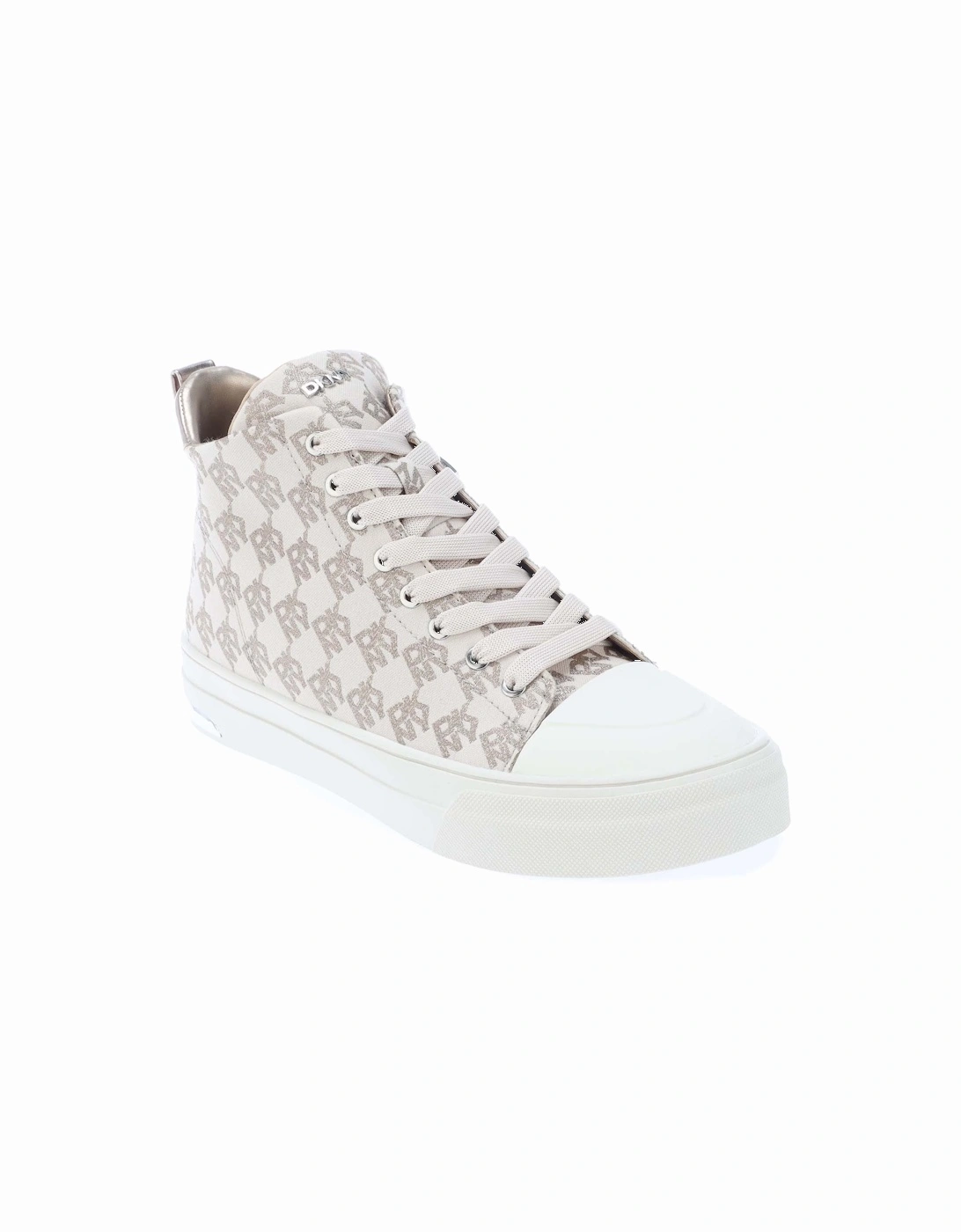 Yaser Lace Up Mid Trainers