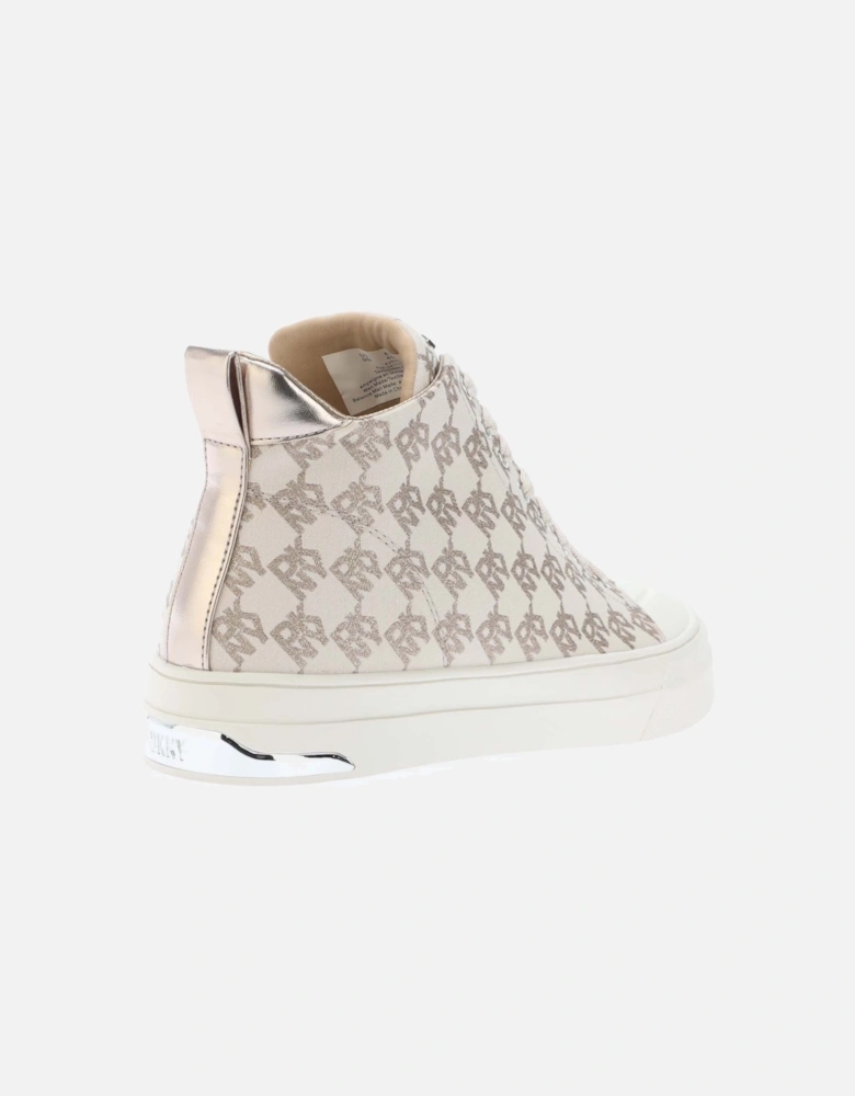 Yaser Lace Up Mid Trainers