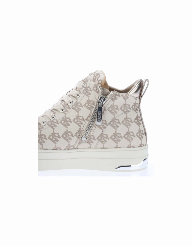 Yaser Lace Up Mid Trainers