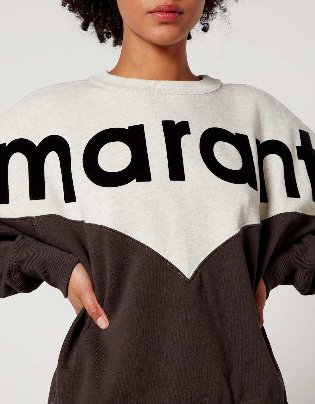 Houston Bi Colour Logo Sweatshirt