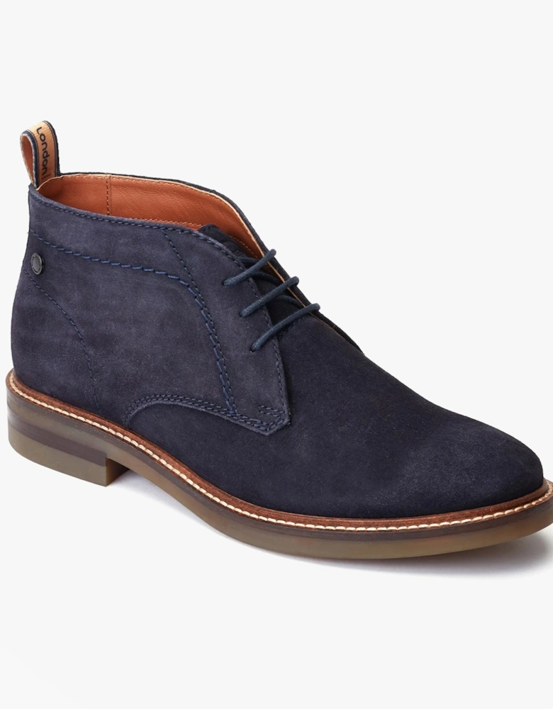 London KNEBWORTH Mens Boots Navy