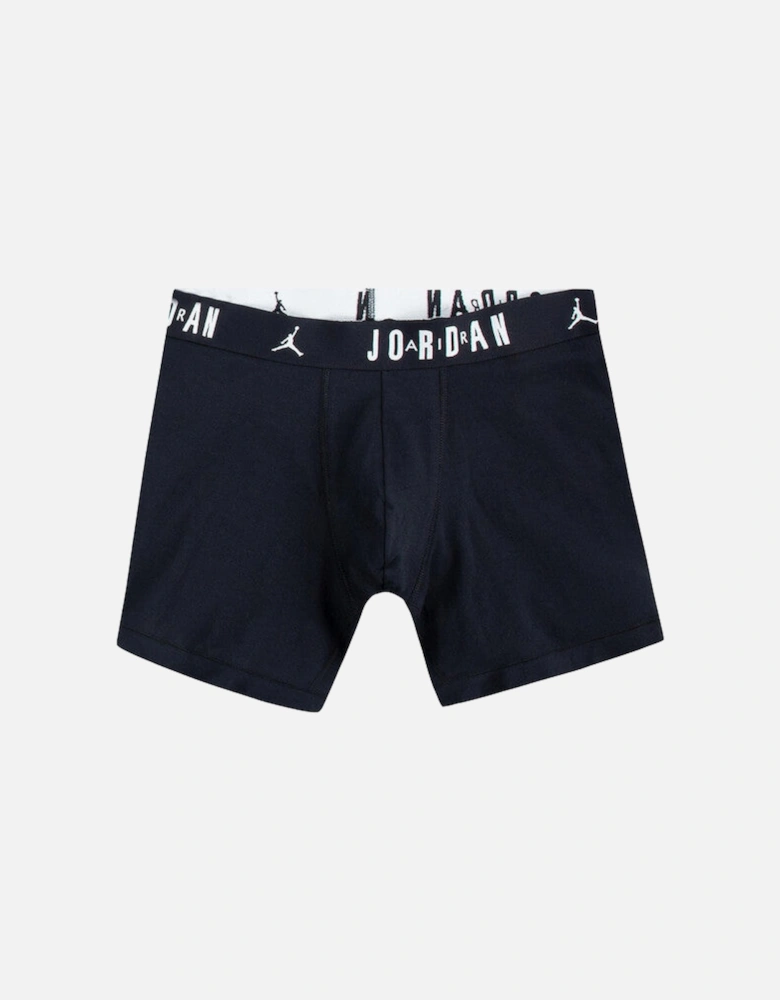 MENS BLACK FLIGHT COTTON CORE 3PK BOXERS JM0622
