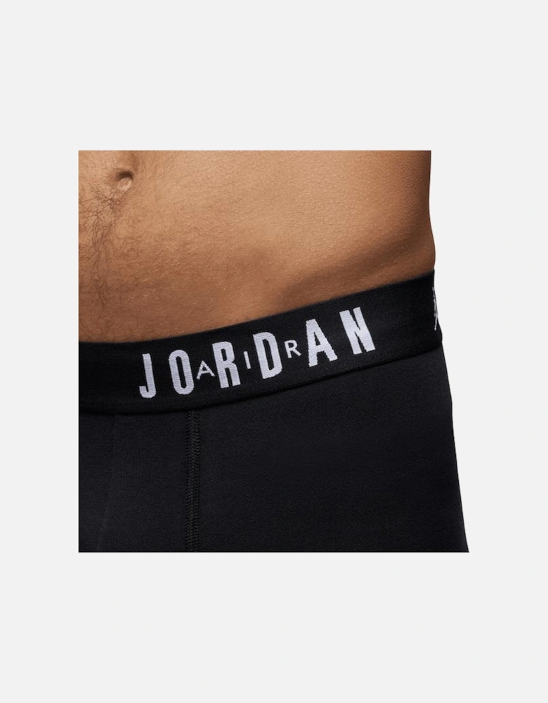 MENS BLACK FLIGHT COTTON CORE 3PK BOXERS JM0622