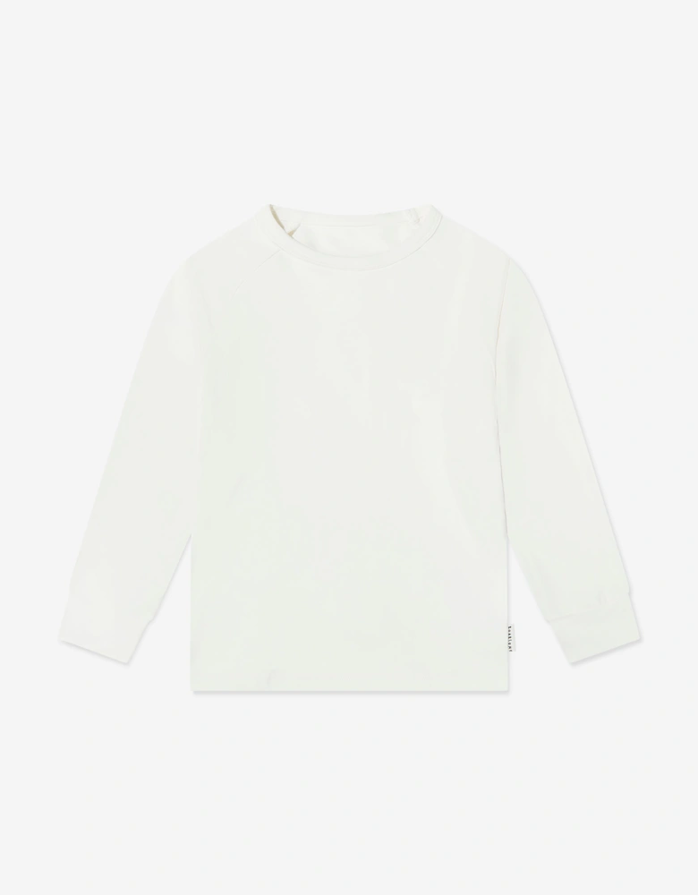 Kids Bamboo Base Layers Thermal Set in White