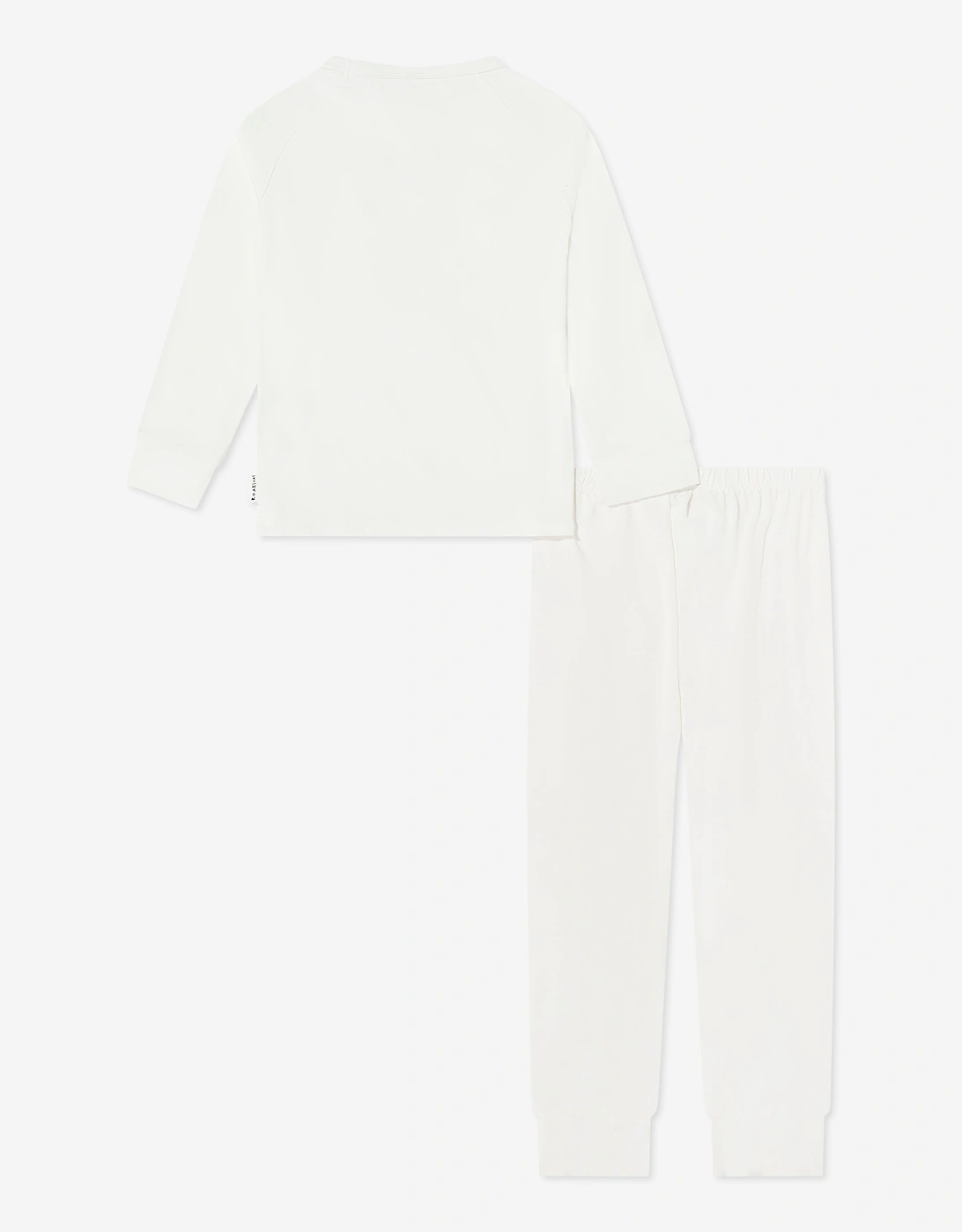 Kids Bamboo Base Layers Thermal Set in White
