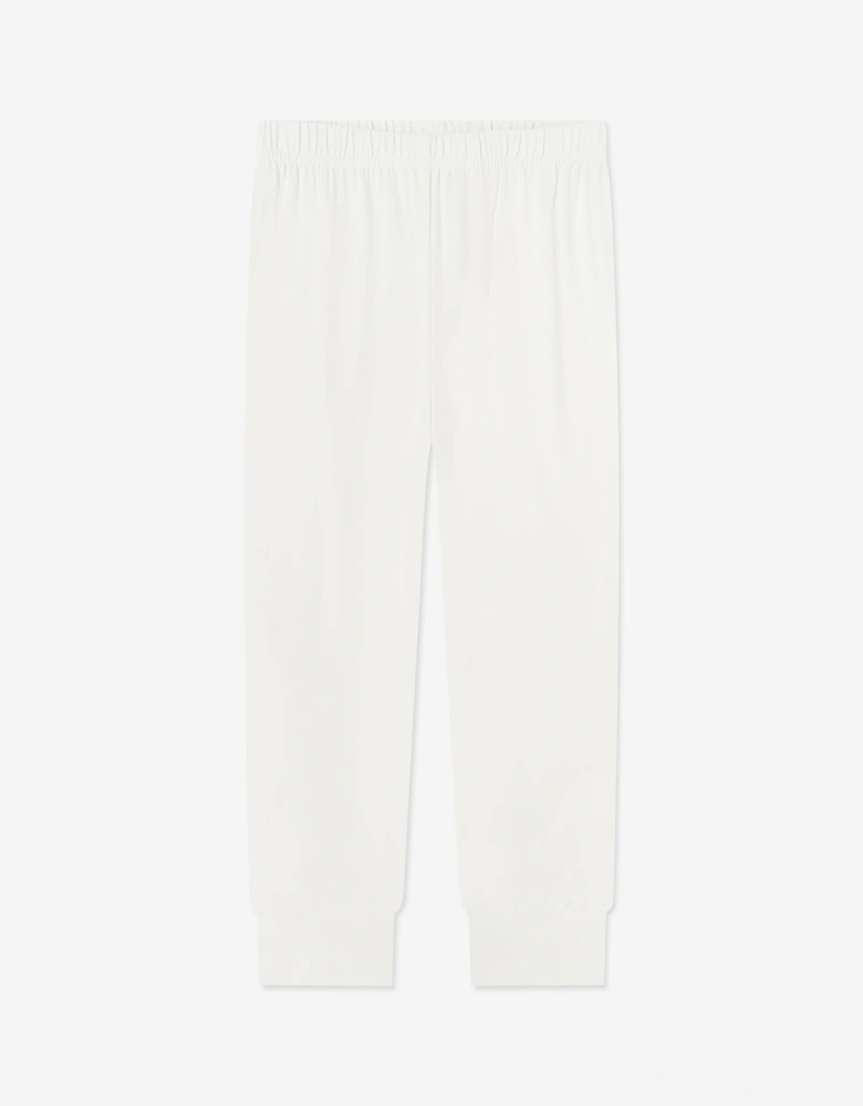 Kids Bamboo Base Layers Thermal Set in White