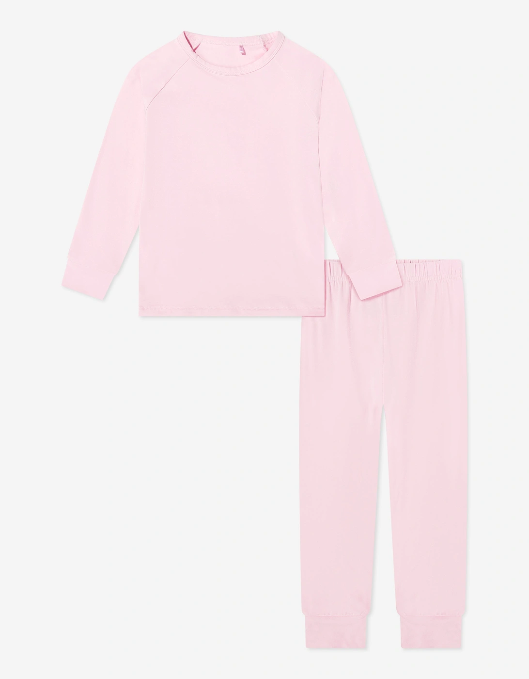 Girls Bamboo Base Layers Thermal Set in Pink, 5 of 4