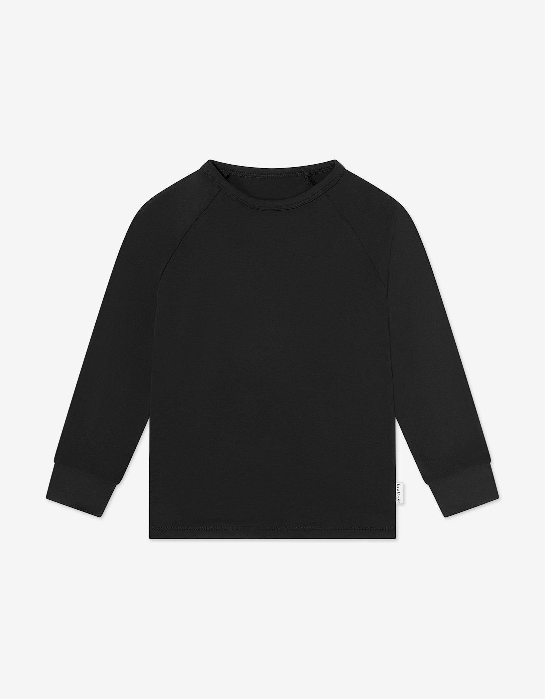 Kids Bamboo Base Layers Thermal Set in Black