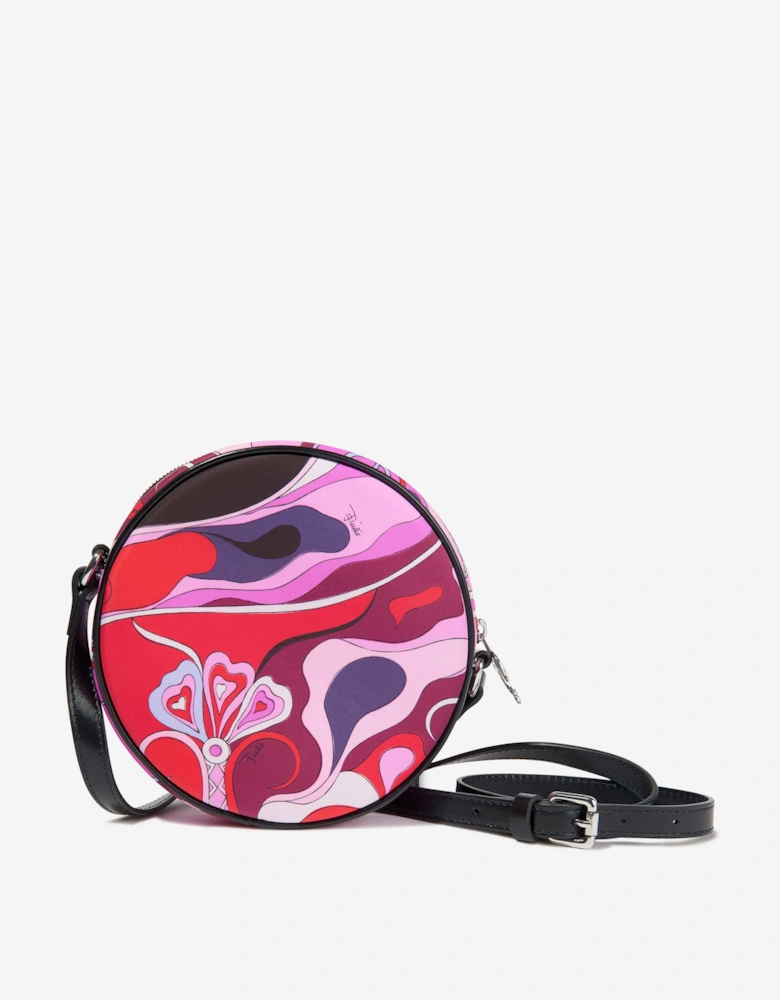 Girls Orchidee Round Crossbody Bag in Pink