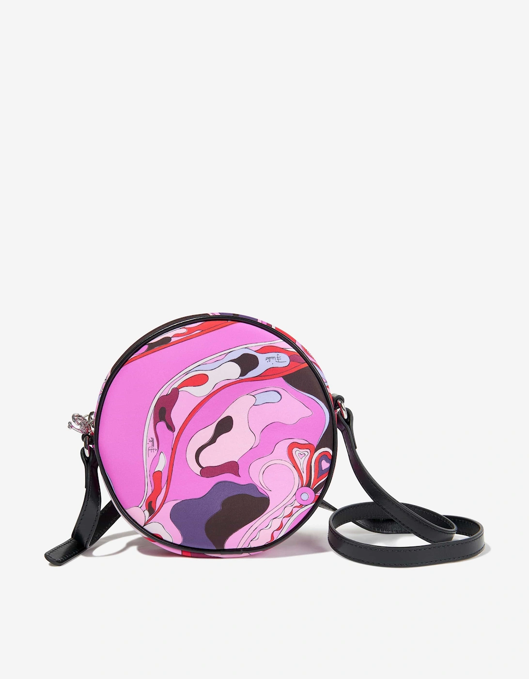 Girls Orchidee Round Crossbody Bag in Pink, 7 of 6